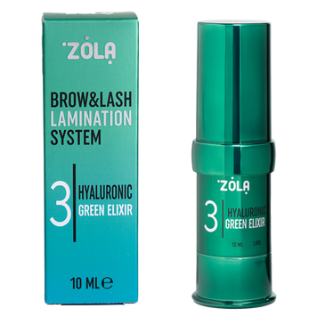 ZOLA Color Lab Склад для ламінування 03 Hyaluronic Green Elixir ZOLACL03 фото