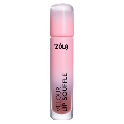 ZOLA Оксамитова матова помада VELOUR LIP SOUFFLE 05 COZY PINK ZOLAVLS фото