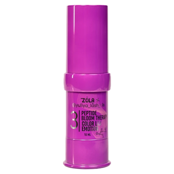 ZOLA x Yuliya Lash Vin COLOR LAB EMOTION Склад для ламінування 03 PEPTIDE BLOOM THERAPY 10 мл ZOLABT фото