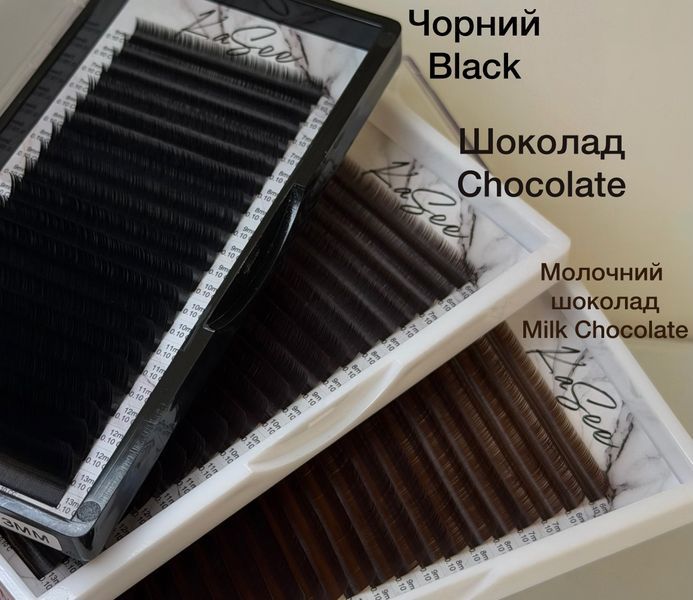 Вії KaSee Chocolate 21 лінія KASEELASHES фото