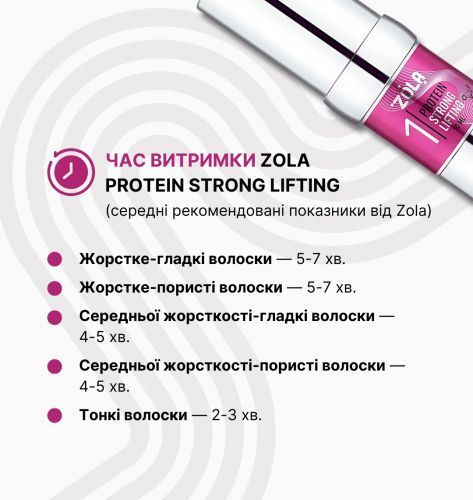 ZOLA Склад для ламінування NEW 01 Protein Strong Lifting ZOLAPRS фото
