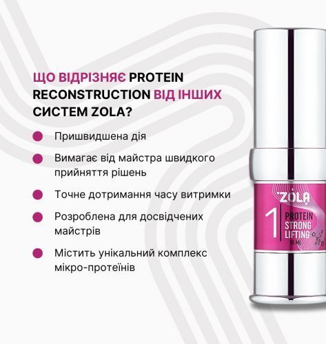 ZOLA Склад для ламінування NEW 02 Protein Fixer ZOLAPRS фото