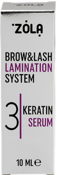 ZOLA Склад для ламінування 03 Keratin Serum ZOLABLLS фото