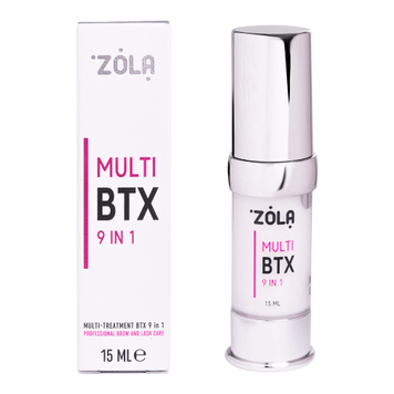 ZOLA Багатофункціональний преміальний засіб для брів та вій MULTI-TREATMENT BTX 9 в 1 ZOLAMTBTX фото