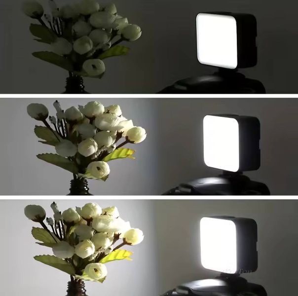 LED USB відео-світло, портативна лампа для селфі, лампа для телефону з 10 рівнями яскравост. LED фото
