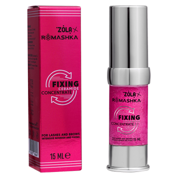 ZOLA x Romashka Фіксуючий концентрат FIXING CERAMIDE CONCENTRATE 15 мл. ZOLARFCC фото